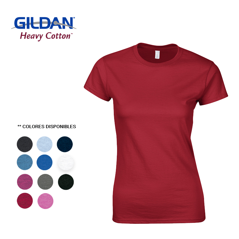 Camiseta Mujer Gildan 64000L
